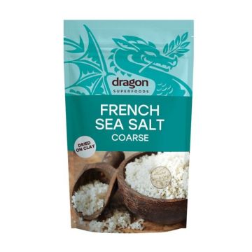 Sare celtica franceza grunjoasa  500 g (miraculoasa cu 84 oligoelemente)