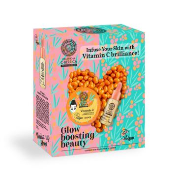 Set pentru ingrijirea tenului Oblepikha C-Berrica Glow Boosting Beauty, Natura Siberica