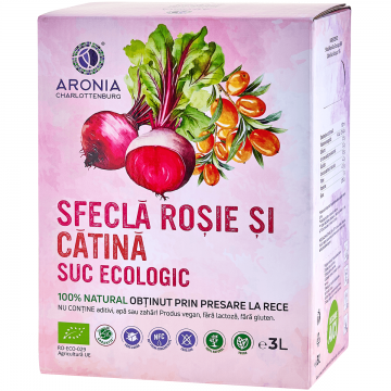 Suc de Sfecla Rosie si Catina 100% Natural si Ecologic la 3 litri