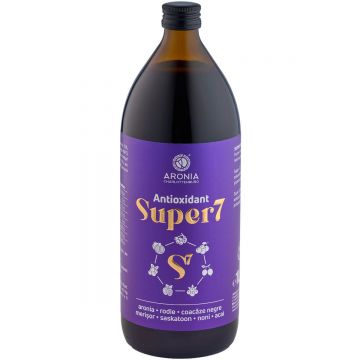 Super 7 Antioxidant - suc 100% natural si ecologic din 7 superfructe cu puternice proprietati antioxidante