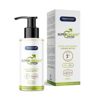 Super orgasm Stop gel-pentru intarzierea ejacularii, 150 ml