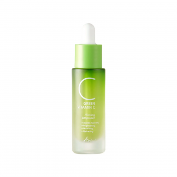 Toner Ser cu Vitamina C Ariul Green Vitamin C 14% cu efect imediat de luminozitate, 15ml