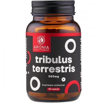 Tribulus Terrestris 500 mg - 90 capsule cu 90% saponine pentru vitalitate, libidou si performanta fizica