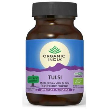 Tulsi (Busuioc Sfant)   Minte Calma  Ingrijire Sistem Respirator