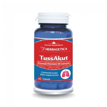 TussAkut ( Calmeaza tusea si durerile de gat )   60 cps
