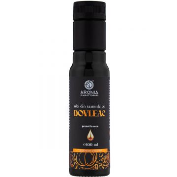 Ulei din Seminte de Dovleac 100 ml - 100% natural, nerafinat, proaspat si presat la rece