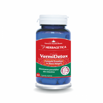 VermiDetox  ( Elimina viermii intestinali)   60 CPS