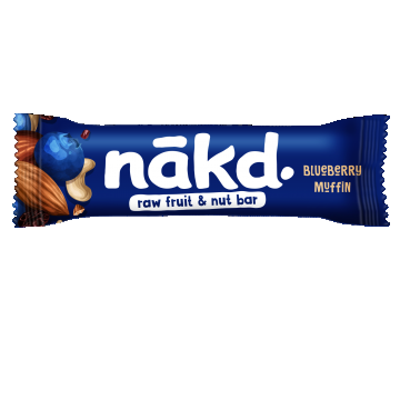 Baton briosa cu afine raw vegan, 35g, Nakd Baton briosa cu afine raw vegan, 35g, Nakd