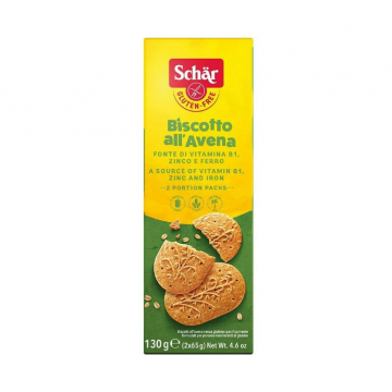 Biscuiti cu ovaz fara gluten Avena, 130g, Schar