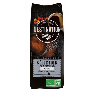 Cafea eco pur arabica macinata Selection, 250g, Destination