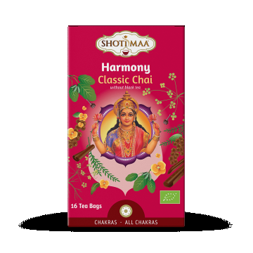 Ceai Chakras Harmony Chai Clasic Bio, 16 plicuri, Shoti Maa