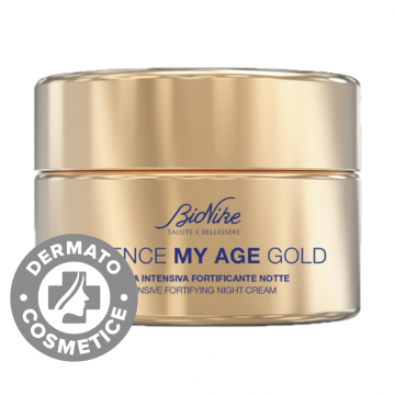 Crema intensiv fortifianta de noapte Defence My Age Gold, 50ml, Bionike