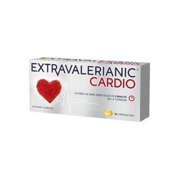 Extravalerianic Cardio, 15 capsule moi