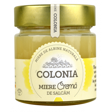 Miere crema de salcam, 270g, Colonia