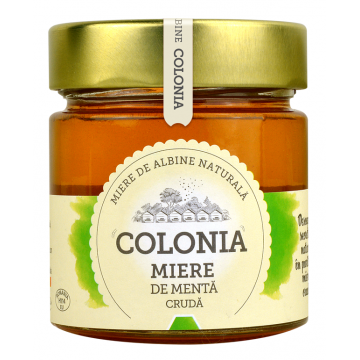 Miere de menta cruda, 270g, Colonia