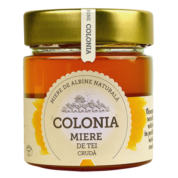 Miere de tei cruda, 270g, Colonia