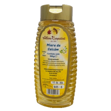 Miere salcam, 500g, Apicola