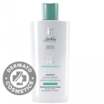 Sampon anti-matreata pentru par uscat Defence Hair, 200ml, Bionike