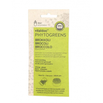 Seminte bio de broccoli pentru germinat, 50g, Doc Phytolabor