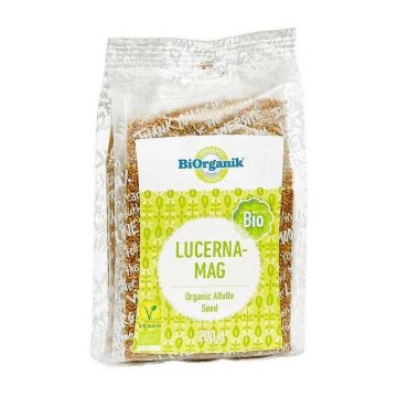 Seminte bio de lucerna pentru germinat, 200g, Biorganik