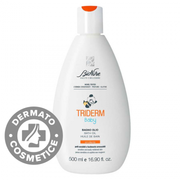 Ulei de baie Baby Triderm, 500ml, Bionike