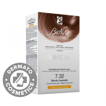 Vopsea pentru par Nr. 7.32 Caramel Blonde Shine On, 1 bucata, Bionike