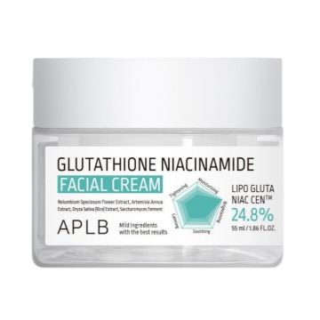 Crema de fata cu Glutathione si Niacinamide, 55ml, APLB