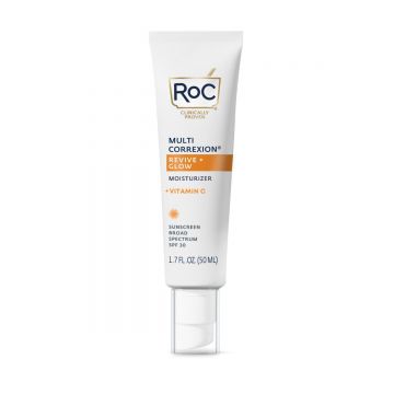Crema de fata cu protectie solara SPF30 Multi Correxion Revive & Glow, 50ml, RoC