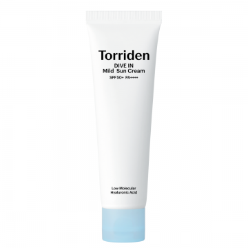 Crema de fata Hyaluronic Acid SPF50+ PA++++ Mild Dive In, 60ml, Torriden