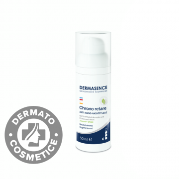 Crema de noapte anti-aging regeneratoare pentru ten matur Chrono Retare 50+, 50ml, Dermasence