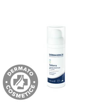 Crema de zi pentru ten gras sau mixt cu protectie solara SPF30 Seborra, 50ml, Dermasence
