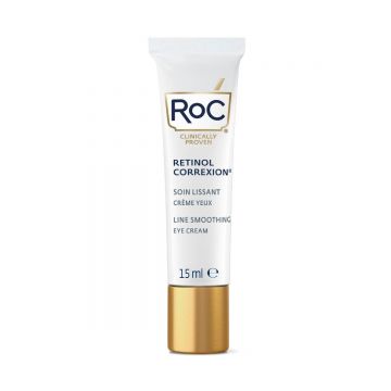 Crema hidratanta pentru conturul ochilor cu Retinol Correxion Line Smoothing, 15ml, RoC
