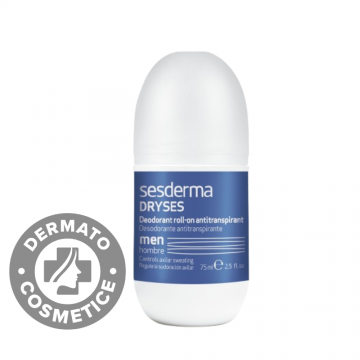 Deodorant roll-on antiperspirant pentru barbati Dryses, 75ml, Sesderma
