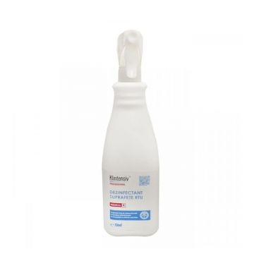 Dezinfectant suprafete RTU gata de utilizare, Klintensiv, 750 ml