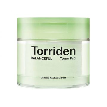 Dischete tonifiante cu Cica Balanceful Toner Pad, 60 bucati, Torriden
