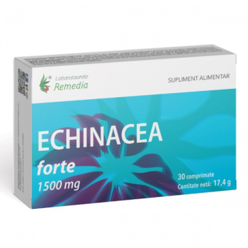 Echinacea forte 1500 mg 30 comprimate