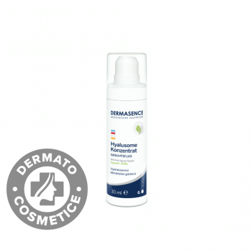 Fluid concentrat anti-aging cu acid hialuronic Hyalusome, 30ml, Dermasence