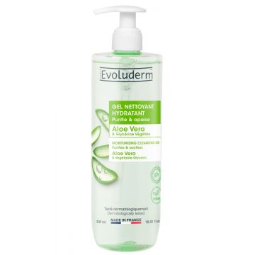 Gel de curatare cu Aloe Vera, 500ml, Evoluderm