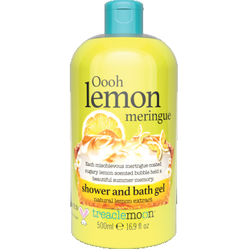Gel de dus Oooh Lemon Meringue, 500ml, Treaclemoon