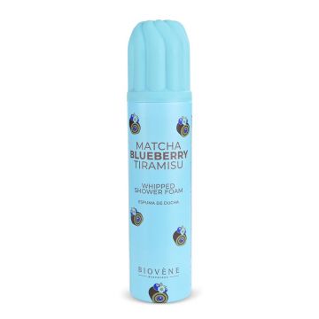 Gel de dus spuma Matcha Blueberry Tiramisu, 250ml, Biovene