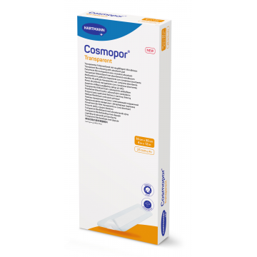 Hartmann Cosmopor Transparent Plasture cu compresa sterila 10 cm x 30 cm 25 bucati