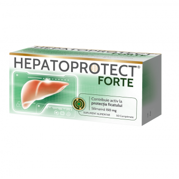 Hepatoprotect Forte 50 comprimate CAMPANIE FICAT SANATOS