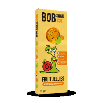 Jeleu din mar mango dovleac si chia, 27g, Bob Snail