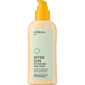 Lotiune de corp pentru prelungirea bronzului Solar, 150ml, Viorica