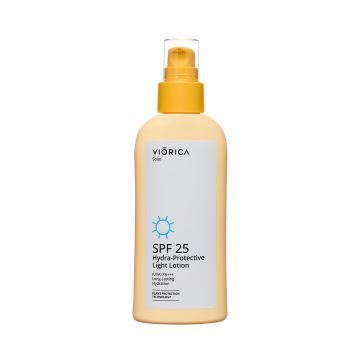 Lotiune lejera hidroprotectoare SPF 25 Solar, 150ml, Viorica
