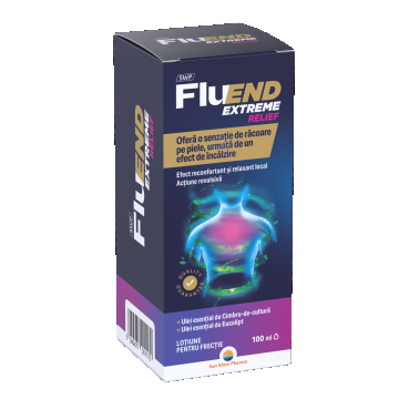 Lotiune pentru frectie Fluend Extreme Relief, 100ml, Sun Wave Pharma