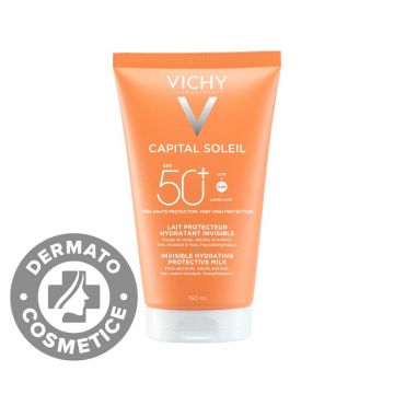 Lotiune protectoare hidratanta SPF50+ Capital Soleil, 150ml, Vichy