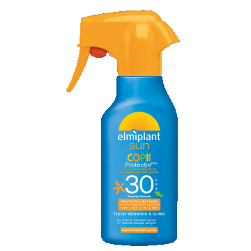 Lotiune spray cu protectie solara pentru copii SPF30 Sun, 200ml, Elmiplant