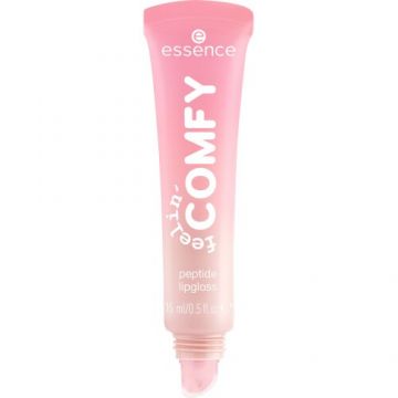 Luciu de buze cu peptide feelin comfy 01, 15ml, Essence
