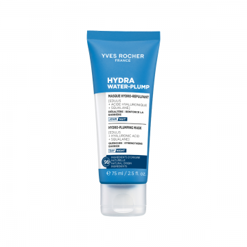 Masca hidratanta revitalizanta pentru ten Hydra Water-Plump, 75ml, Yves Rocher